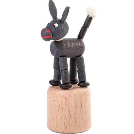 Alexander Taron Alexander Taron 105-011 Dregeno Push Toy - Wobbly Donkey 105-011